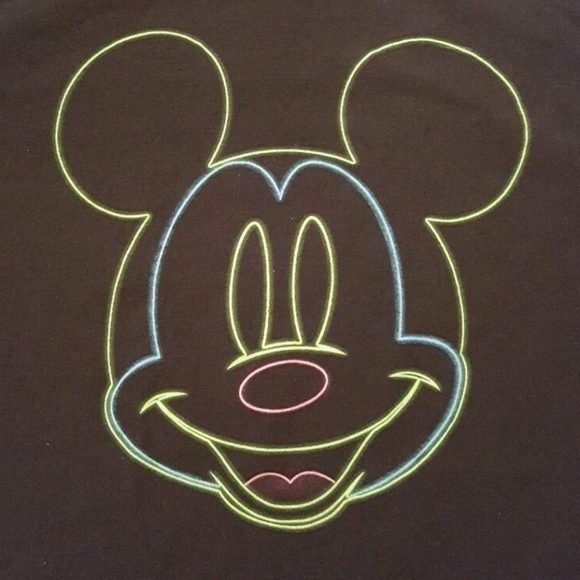 Disney Neon Mickey Tee - Picture 2 of 3